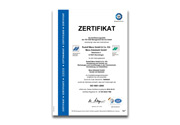 Zertifikat ISO 9001:2008 - deutsch